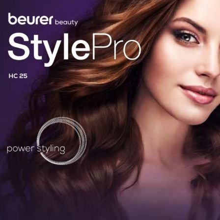 Beurer HC-25 Secador de Viaje Iónico Plegable Negro